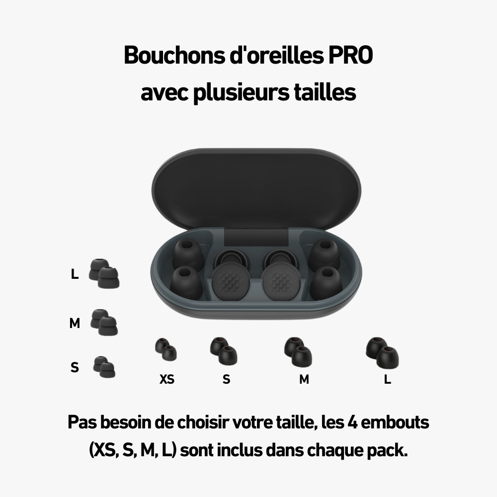 Tappi per le orecchie Wav Max + custodia gratuita