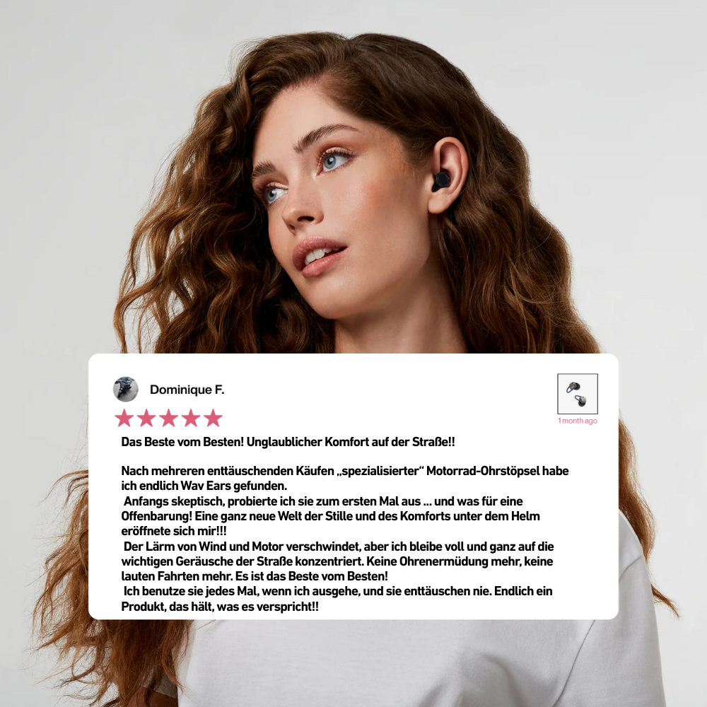 Tappi per le orecchie Wav Max + custodia gratuita