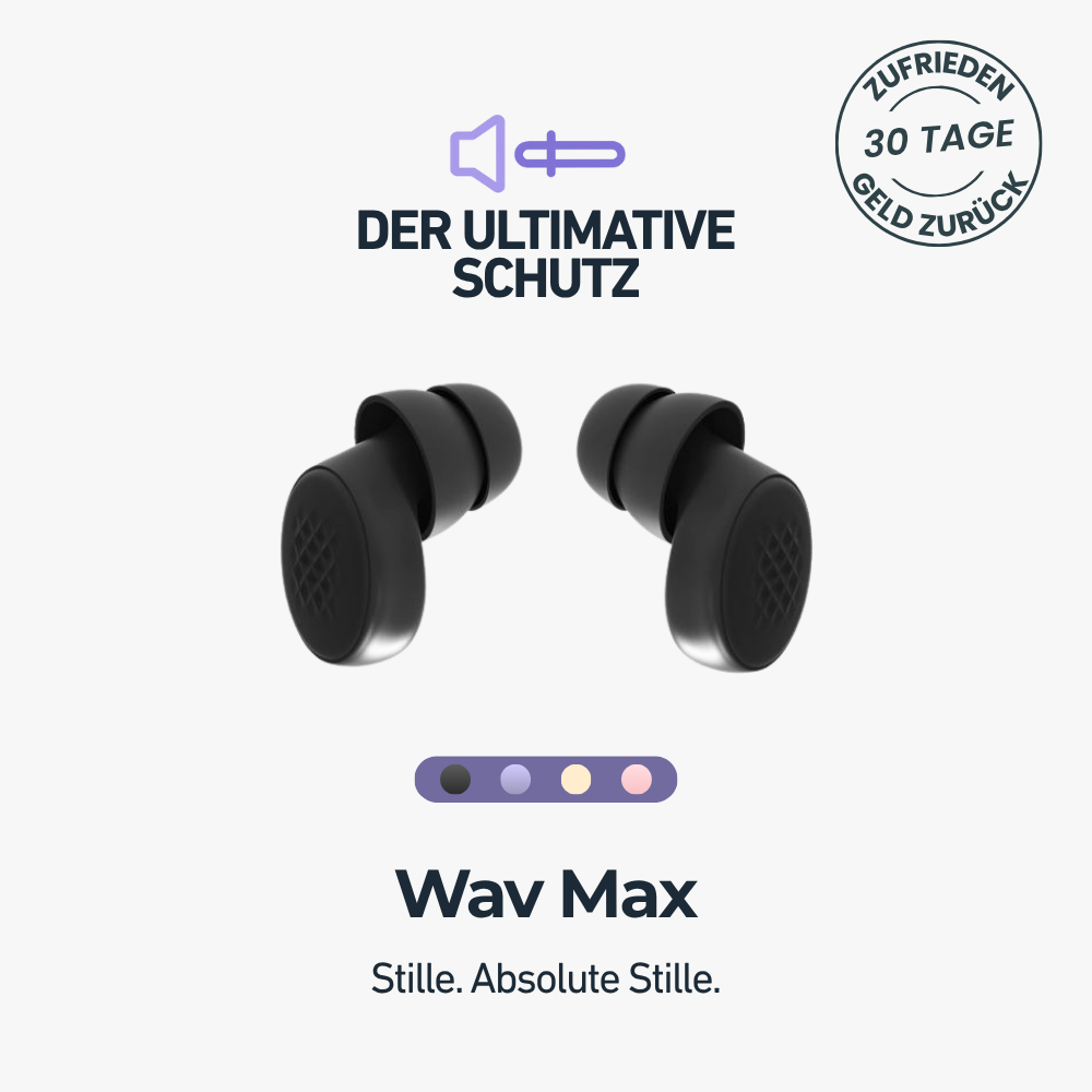 Tappi per le orecchie Wav Max + custodia gratuita